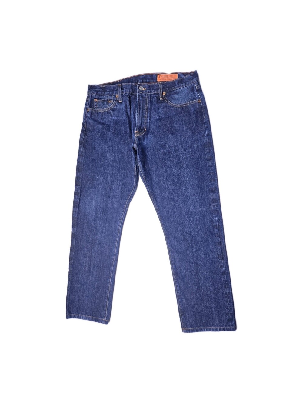 Jean Shop 'Rocker' Fit - Blue Denim Selvage Jeans - Mens 36 x 29